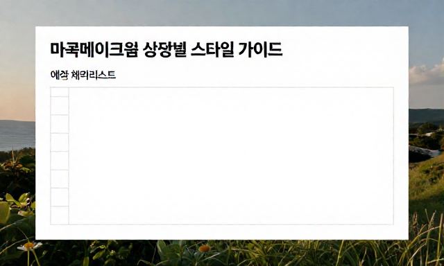 마곡메이크업 참고 이미지 2